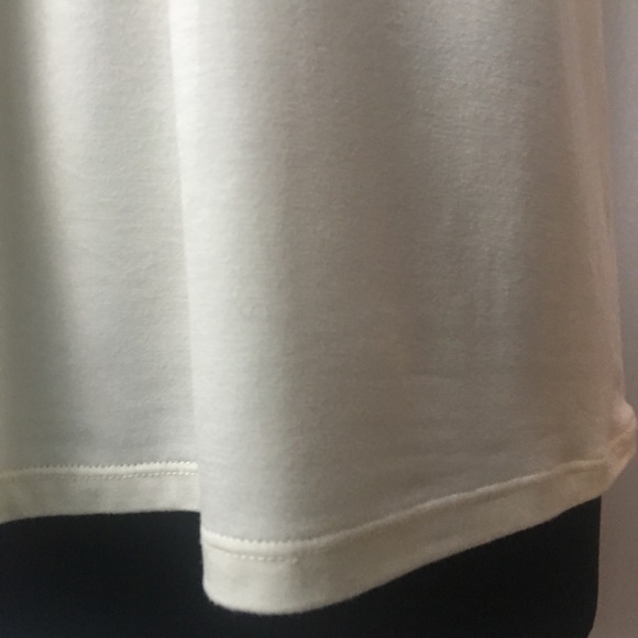 NWT Margaret Frances Cream Sleeveless Top SzMED - Picture 3 of 8